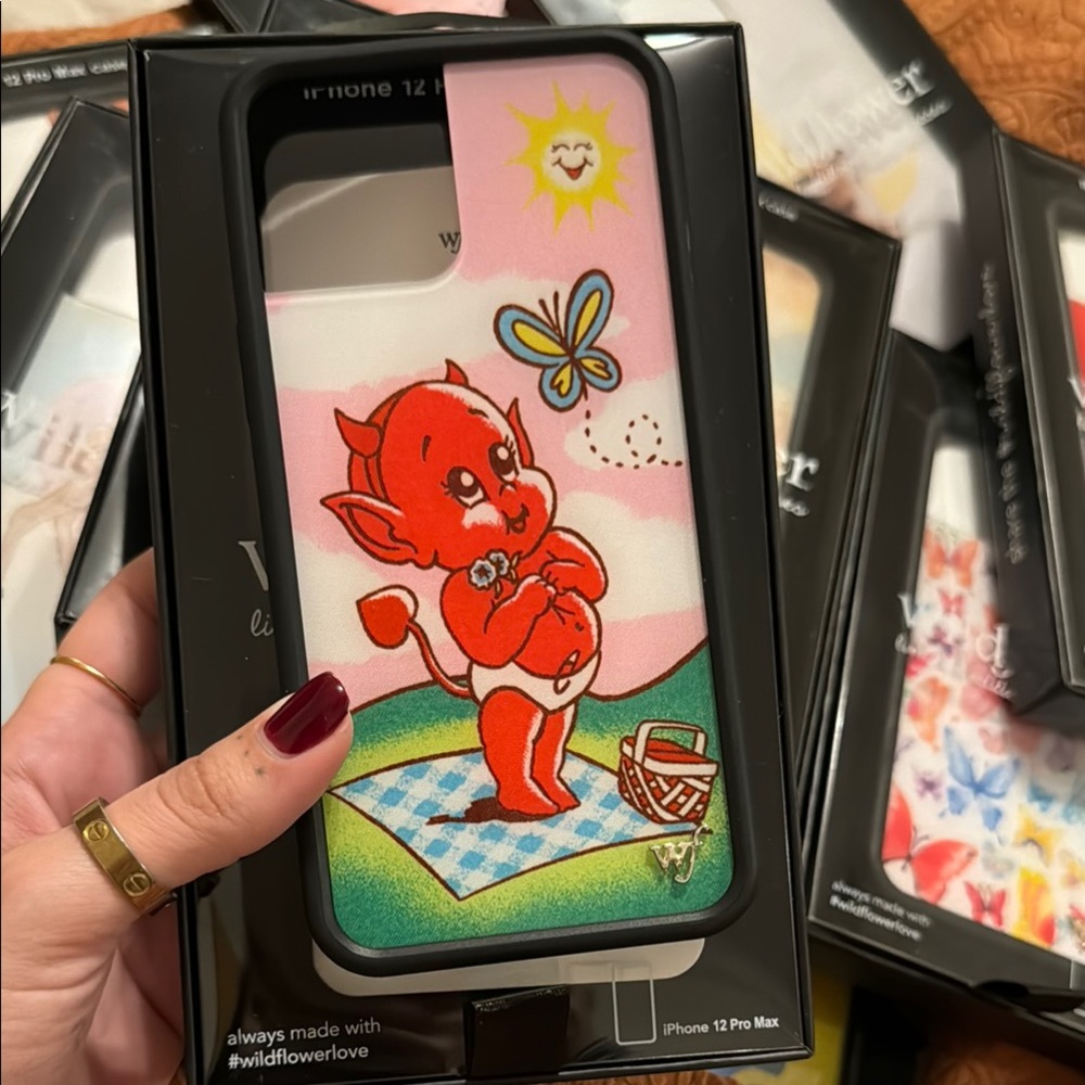 Wildflowers Red Devil iPhone 12 Pro Max Case